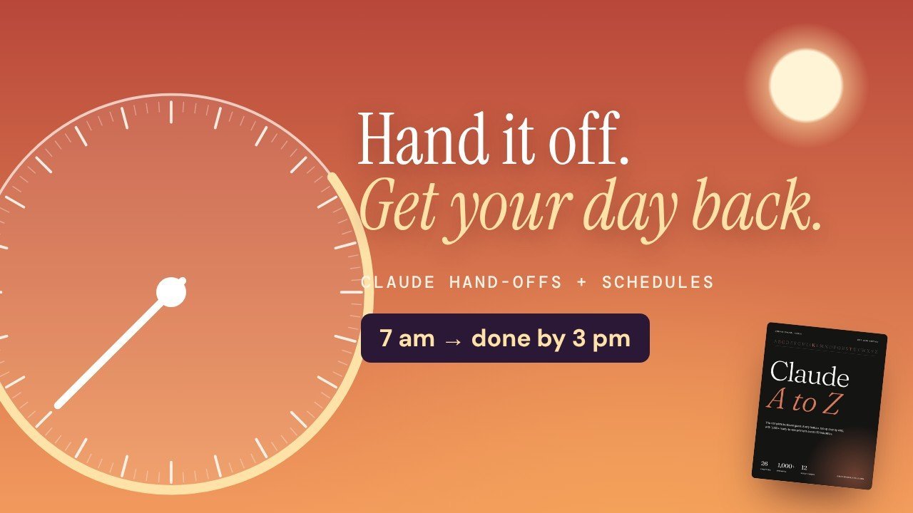 Setup video 6: 24 hours on the dial: hand-offs and scheduled tasks